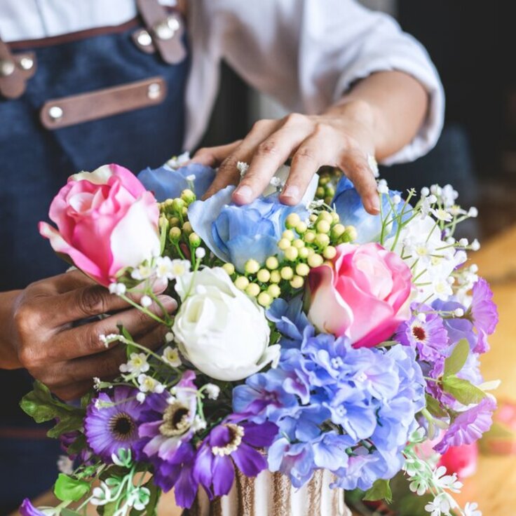 De Betovering van Kunstbloemen: Creëer het Perfecte Kunstbloemen Boeket (Interieurdesign)