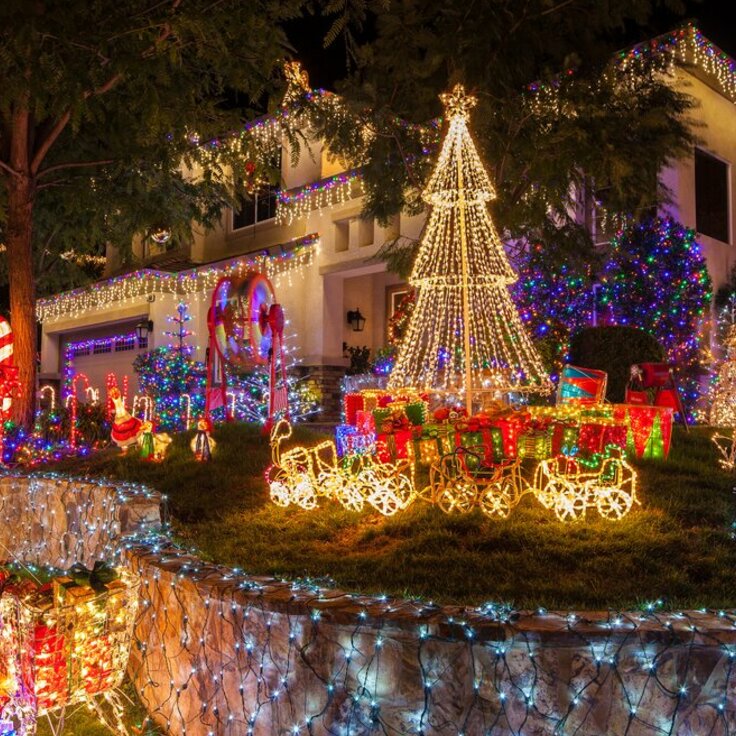 Professionele tips voor het verlichten van tuinen (Kerst)