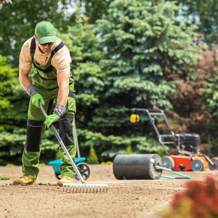 Werken in de tuin