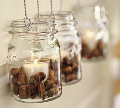 Inspiratie: 5 herfst kaarsen voor in huis (Do It Yourself)