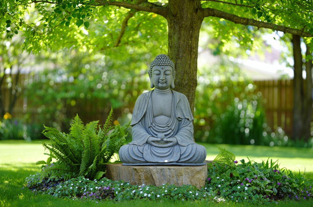 Buddha garden decor