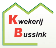 Logo tuincentrum Bussink kwekerij