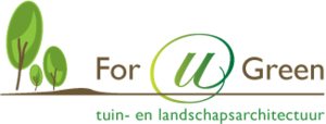 Logo tuincentrum For u Green tuin- en landschapsarchitectuur