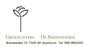 Logo tuincentrum Groencentra De Barnewinkel