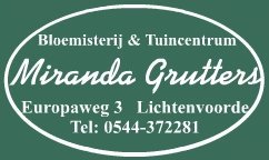 Logo Tuincentrum Miranda Grutters