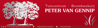 Logo Tuincentrum - Boomkwekerij P. van Gennip