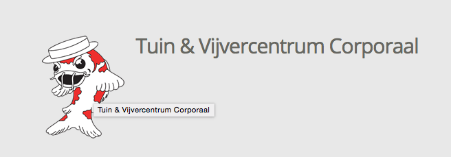 Logo Tuincentrum Corporaal
