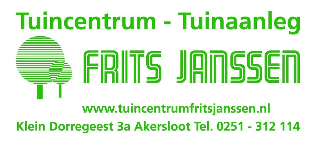 Logo tuincentrum Tuincentrum Frits Janssen