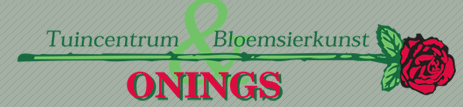 Logo Tuincentrum Onings