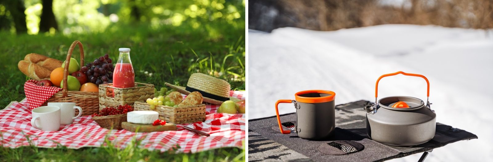 Plastic tableware set