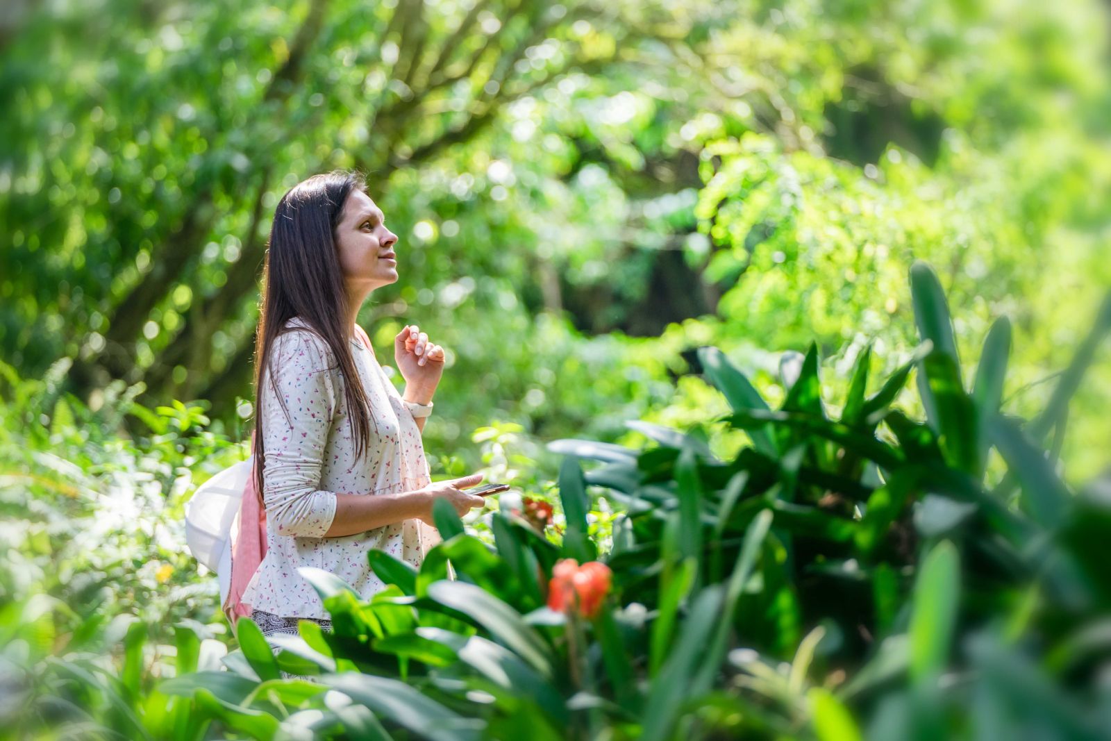 Stay Connected when visiting Botanical Garden