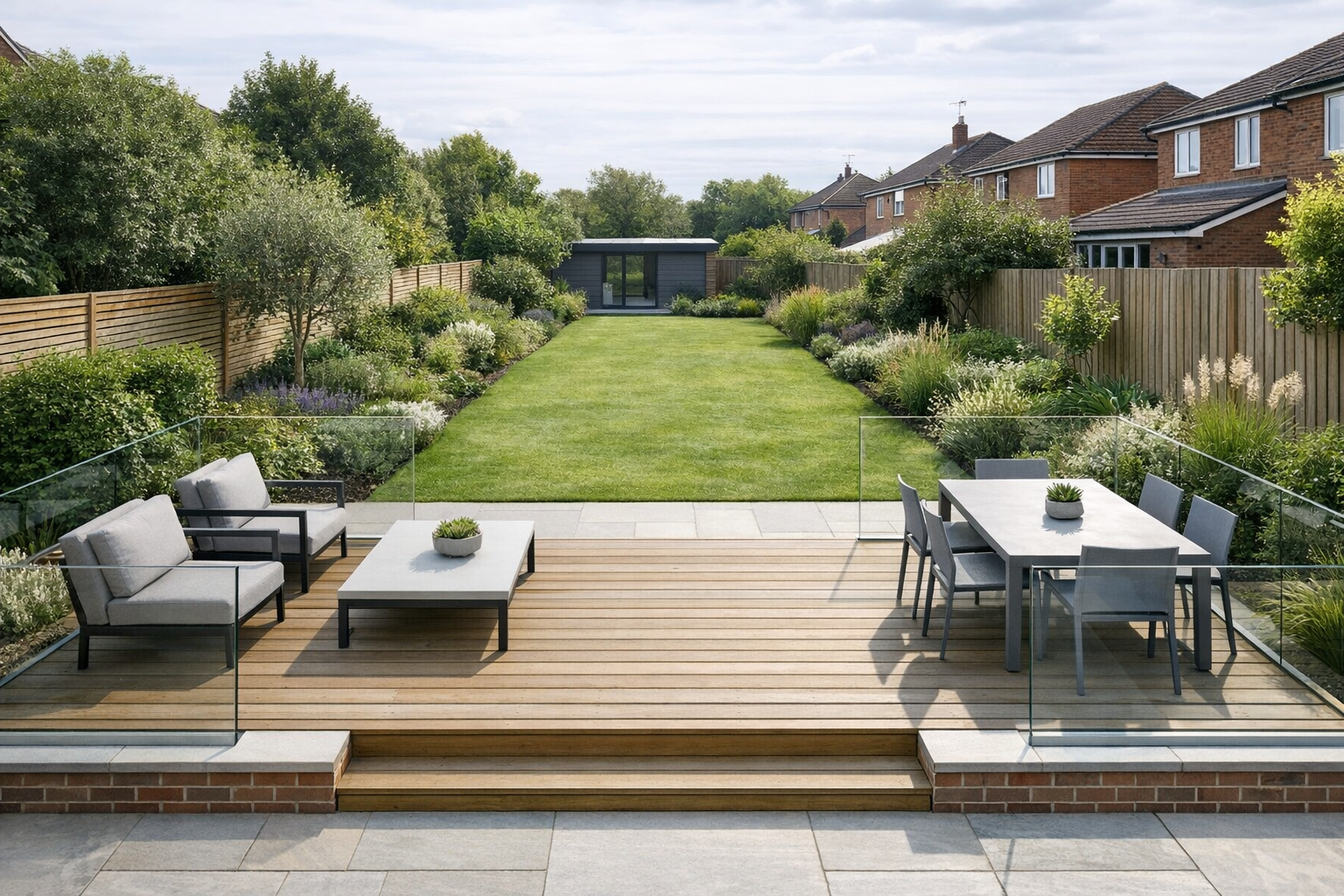 Transparent Balustrades - Gardencentreguide.co.uk